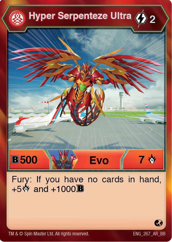 Hyper Serpenteze Ultra (267) (267) [BB] - Bakugan TCG Single