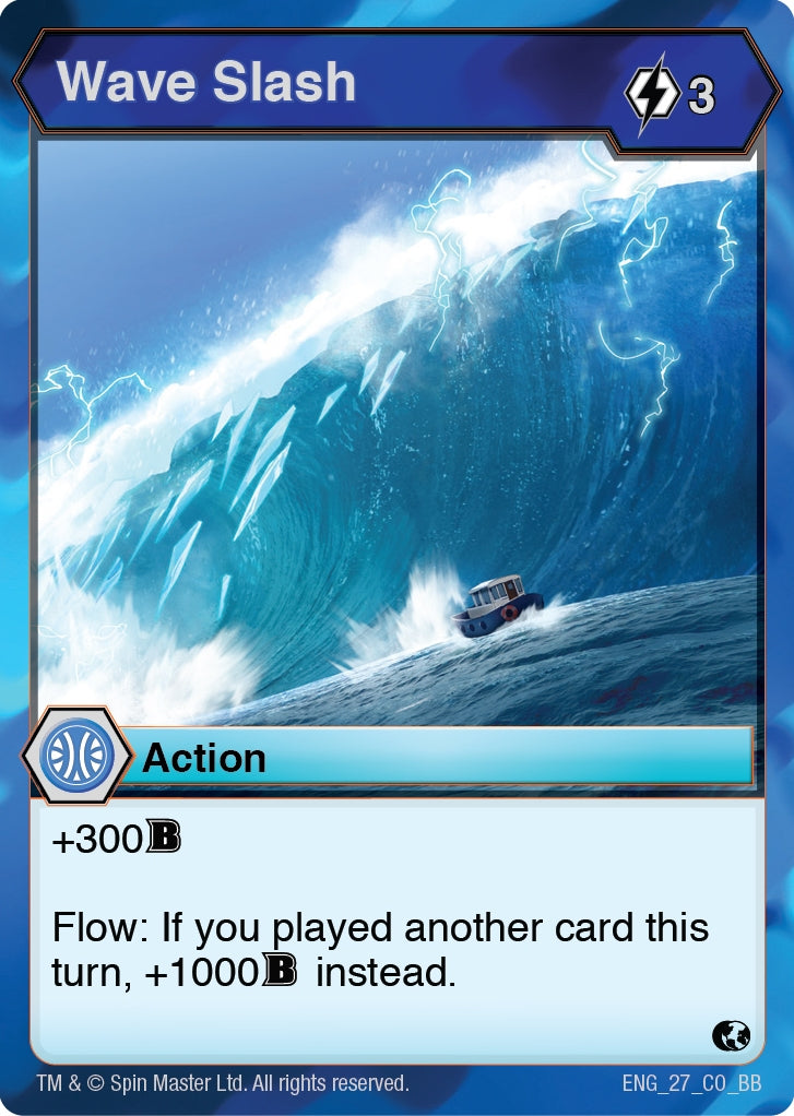 Wave Slash (27) [BB] - Bakugan TCG Single