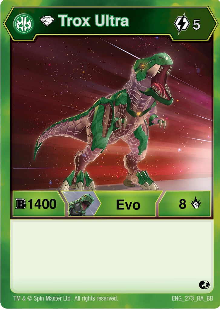 Diamond Trox Ultra (273) [BB] - Bakugan TCG Single