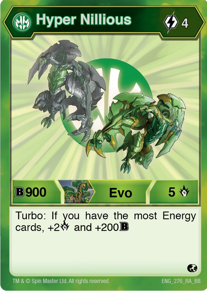 Hyper Nillious (276) (276) [BB] - Bakugan TCG Single