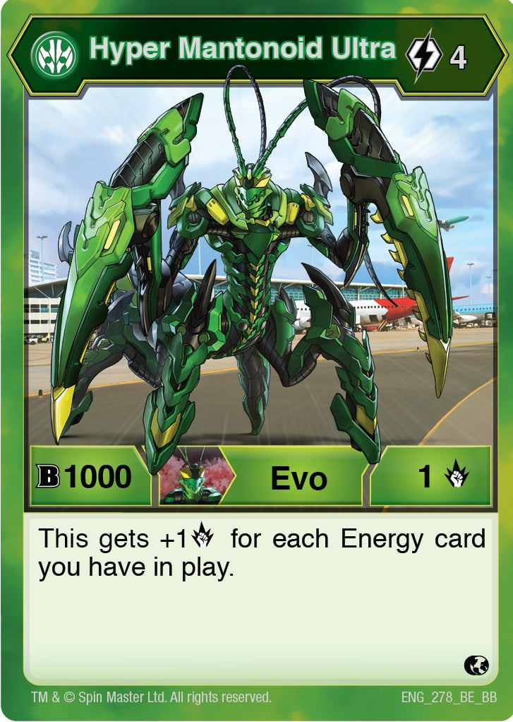 Hyper Mantonoid Ultra (278) (278) [BB] - Bakugan TCG Single