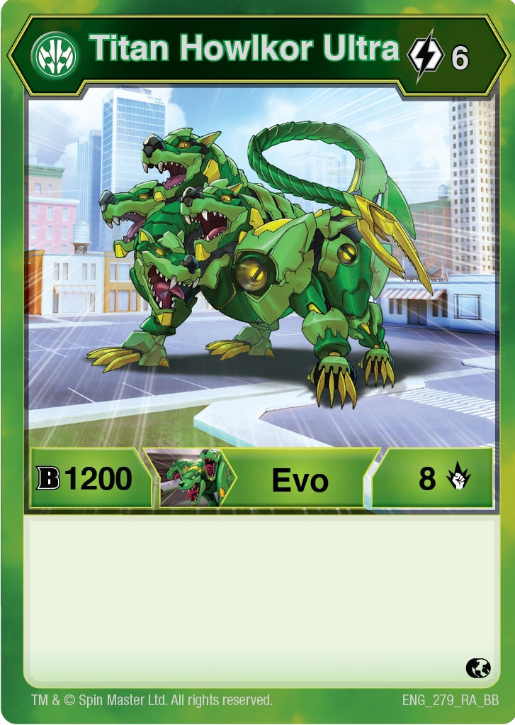 Titan Howlkor Ultra (279) (279) [BB] - Bakugan TCG Single