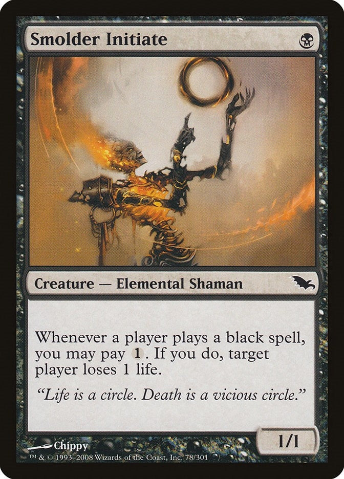 Smolder Initiate (78) [SHM] - MTG Single