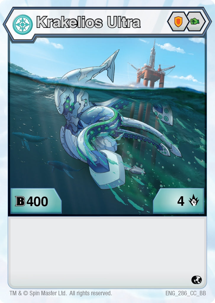 Krakelios Ultra (286) [BB] - Bakugan TCG Single