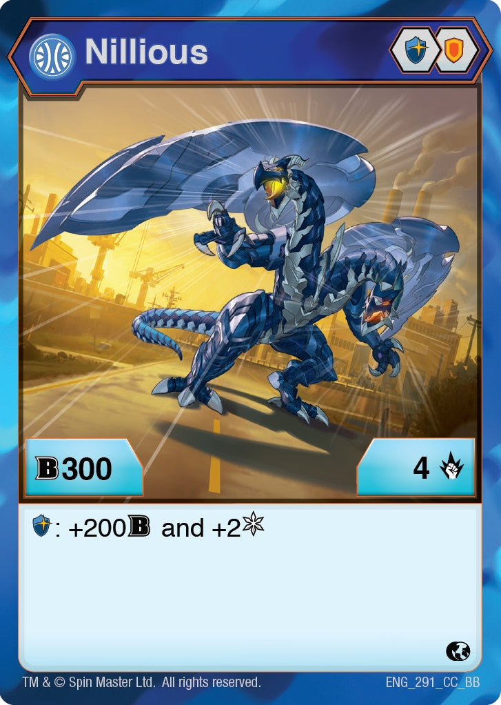 Nillious (291) [BB] - Bakugan TCG Single