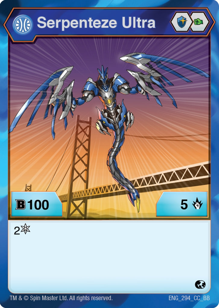 Serpenteze Ultra (294) [BB] - Bakugan TCG Single