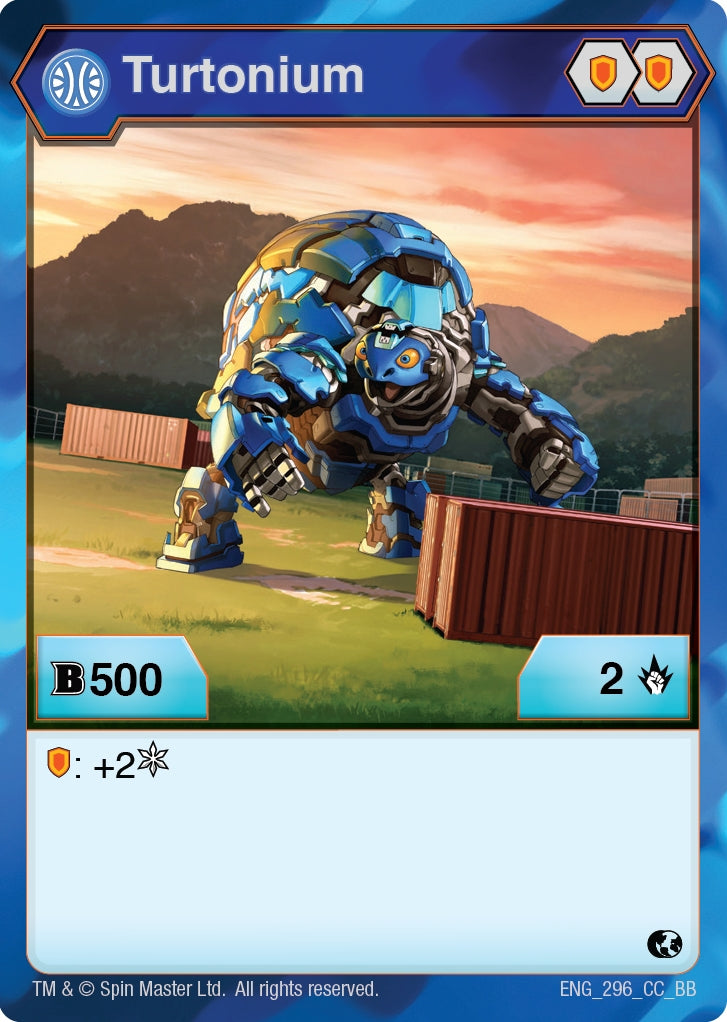Turtonium (296) [BB] - Bakugan TCG Single
