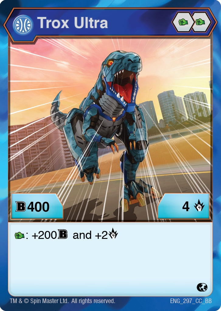 Trox Ultra (297) [BB] - Bakugan TCG Single