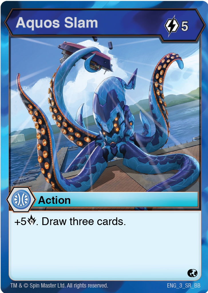 Aquos Slam (3) [BB] - Bakugan TCG Single