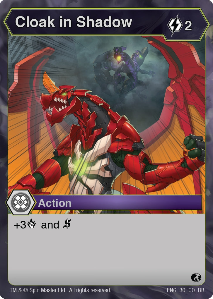 Cloak in Shadow (30) [BB] - Bakugan TCG Single
