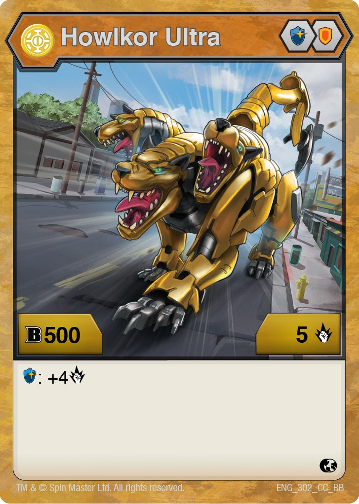 Howlkor Ultra (302) [BB] - Bakugan TCG Single
