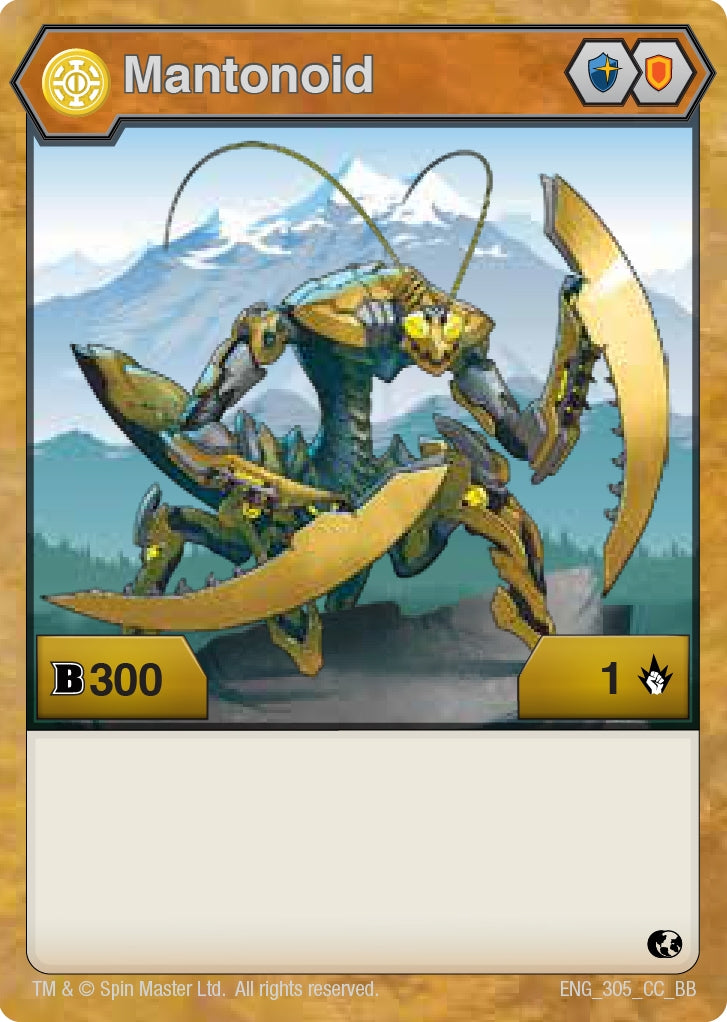 Mantonoid (305) [BB] - Bakugan TCG Single