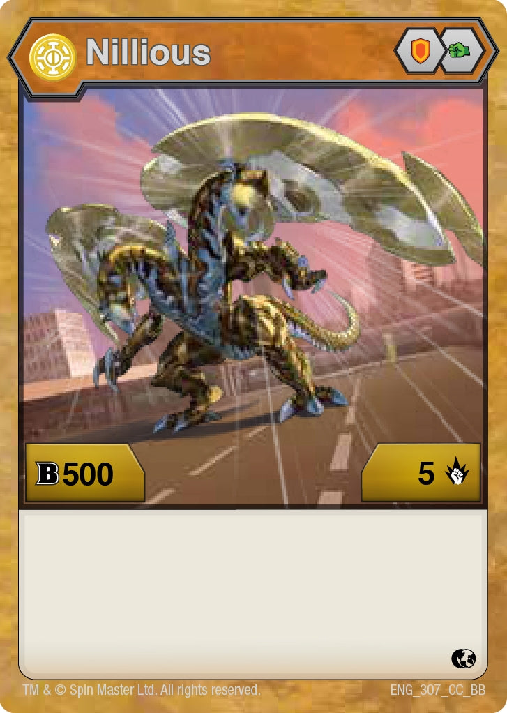 Nillious (307) (307) [BB] - Bakugan TCG Single