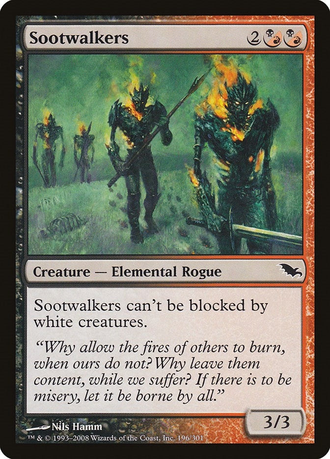 Sootwalkers (196) [SHM] - MTG Single