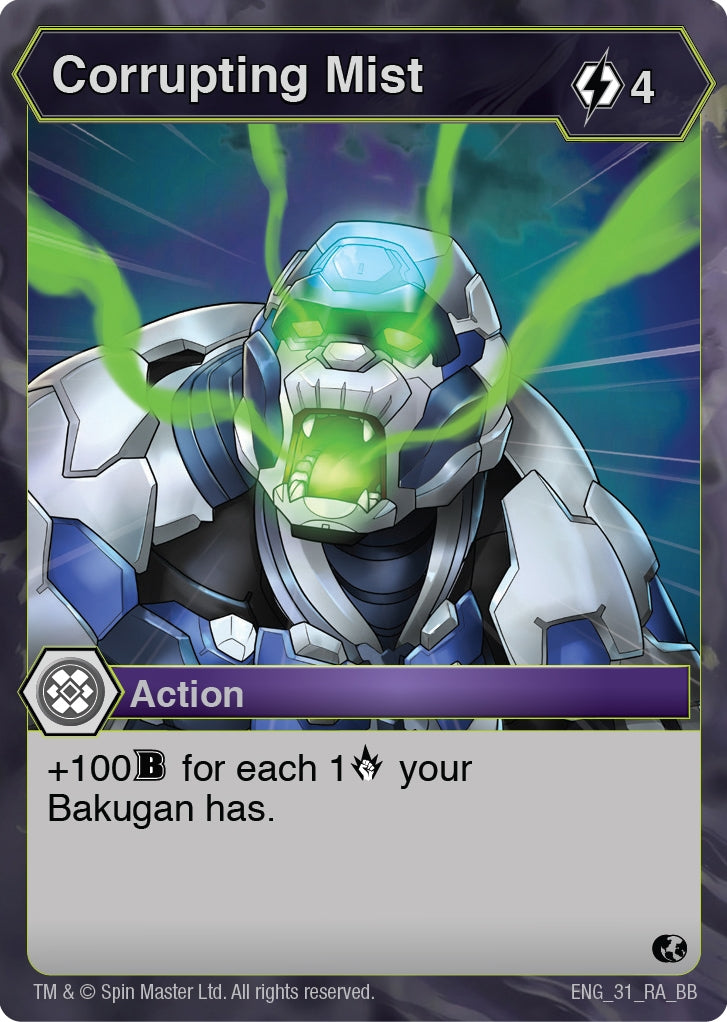 Corrupting Mist (31) [BB] - Bakugan TCG Single