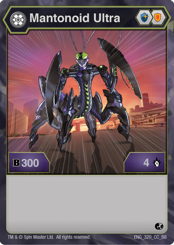 Mantonoid Ultra (320) (320) [BB] - Bakugan TCG Single