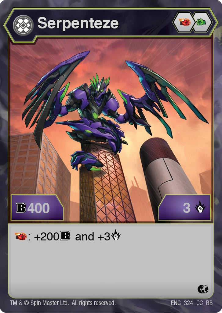 Serpenteze (324) (324) [BB] - Bakugan TCG Single