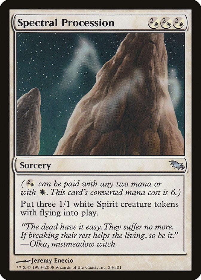 Spectral Procession (23) [SHM] - MTG Single