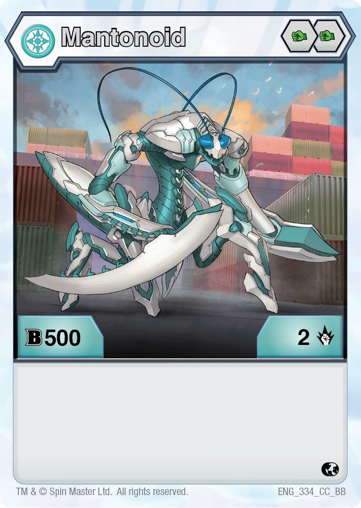 Mantonoid (334) (334) [BB] - Bakugan TCG Single