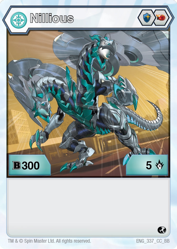 Nillious (337) (337) [BB] - Bakugan TCG Single