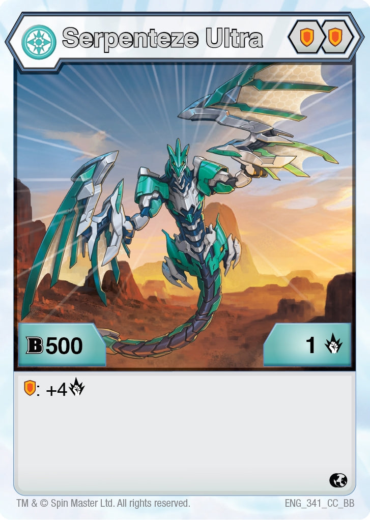 Serpenteze Ultra (341) (341) [BB] - Bakugan TCG Single