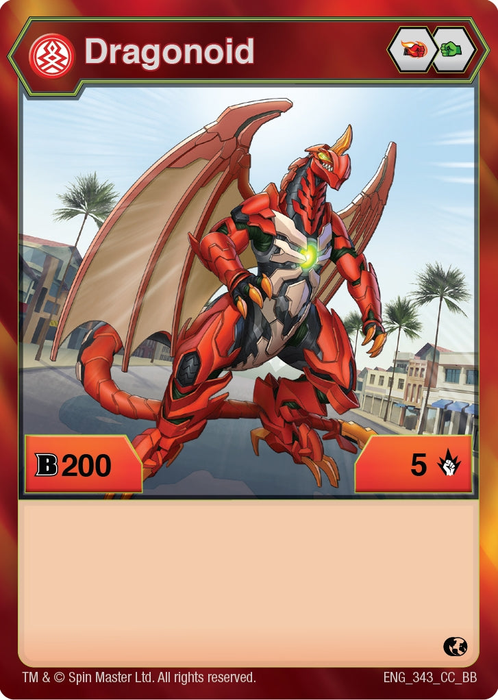 Dragonoid (343) (343) [BB] - Bakugan TCG Single