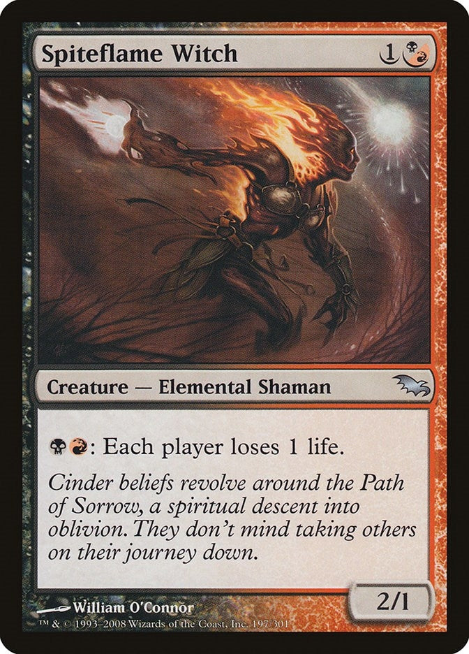 Spiteflame Witch (197) [SHM] - MTG Single