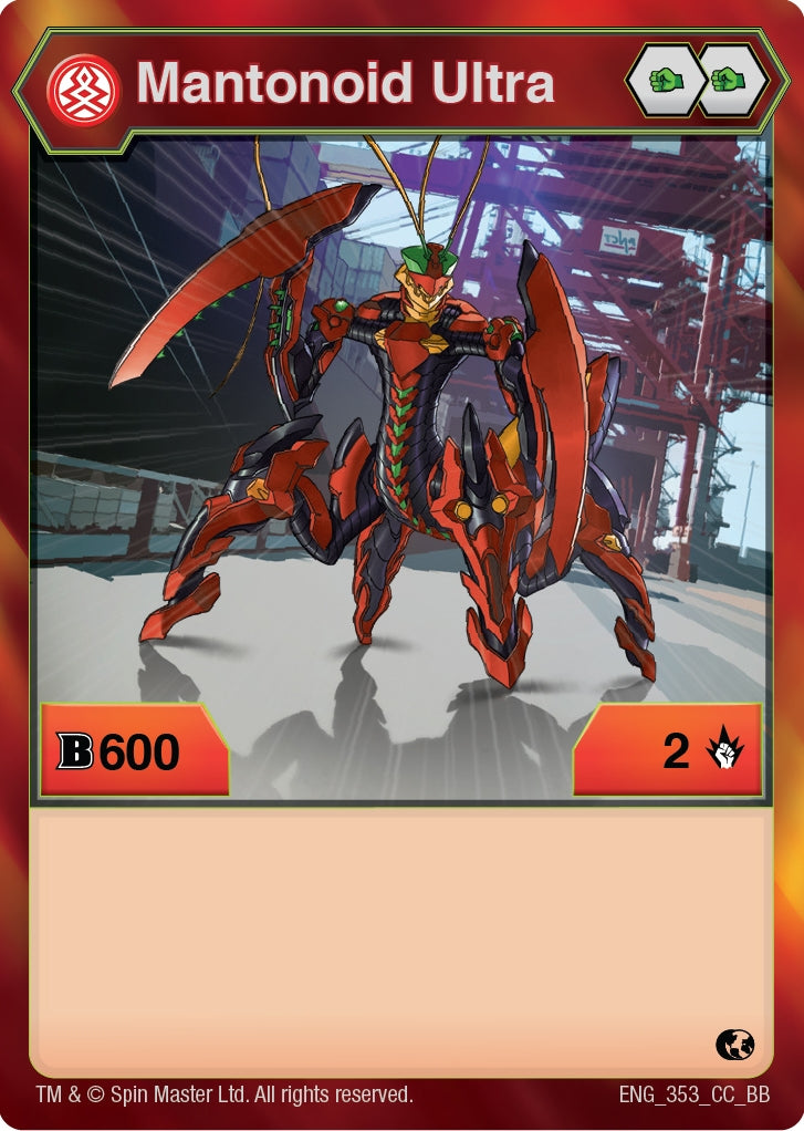 Mantonoid Ultra (353) (353) [BB] - Bakugan TCG Single