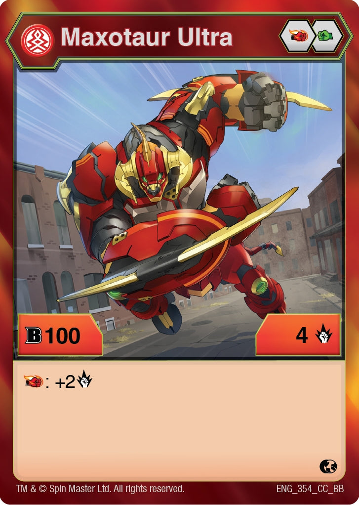 Maxotaur Ultra (354) (354) [BB] - Bakugan TCG Single