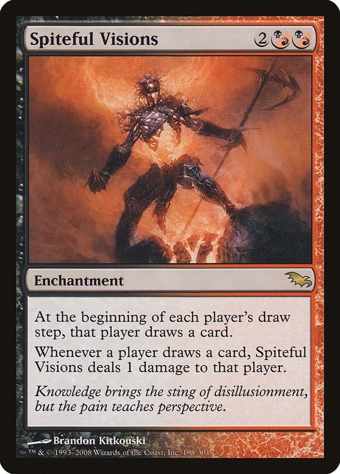 Spiteful Visions (198) [SHM] - MTG Single