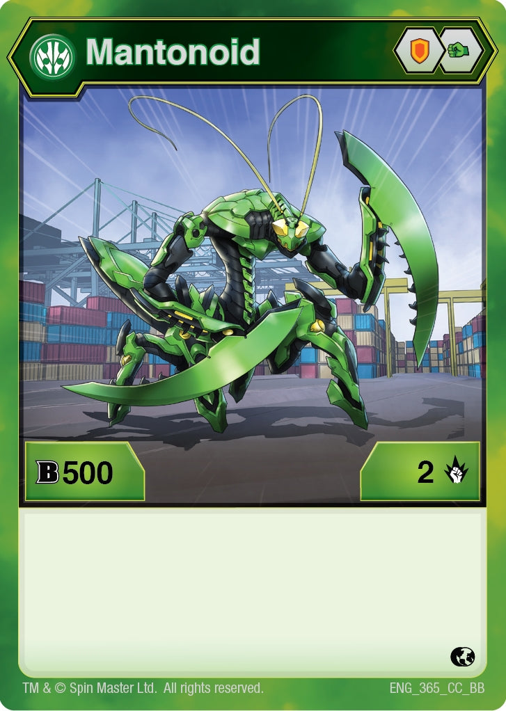 Mantonoid (365) (365) [BB] - Bakugan TCG Single