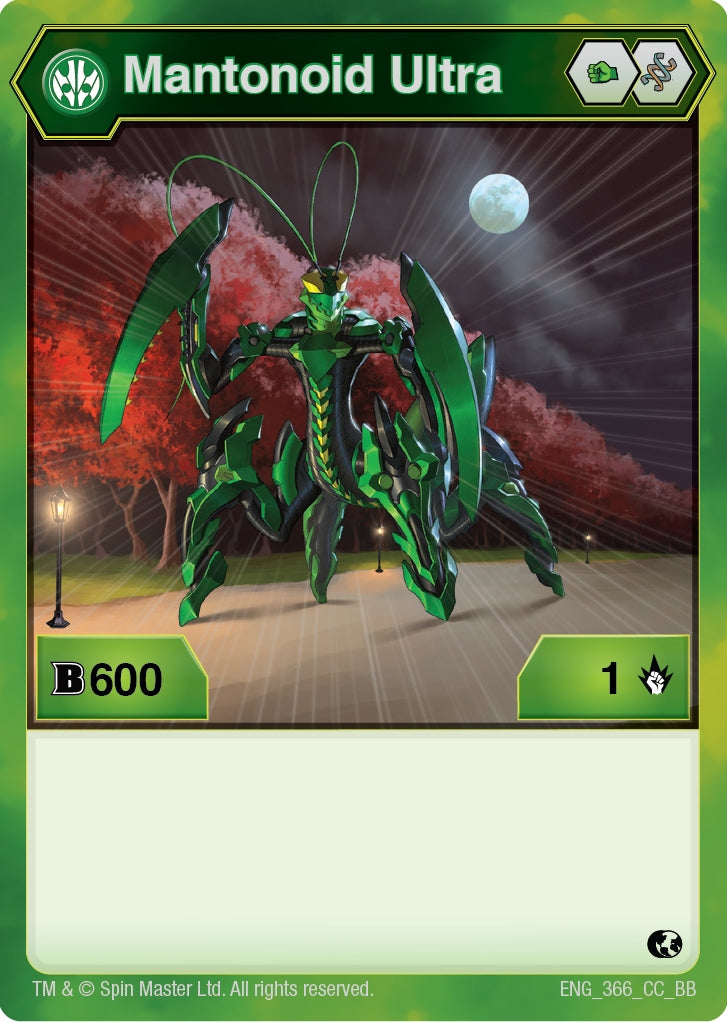 Mantonoid Ultra (366) (366) [BB] - Bakugan TCG Single