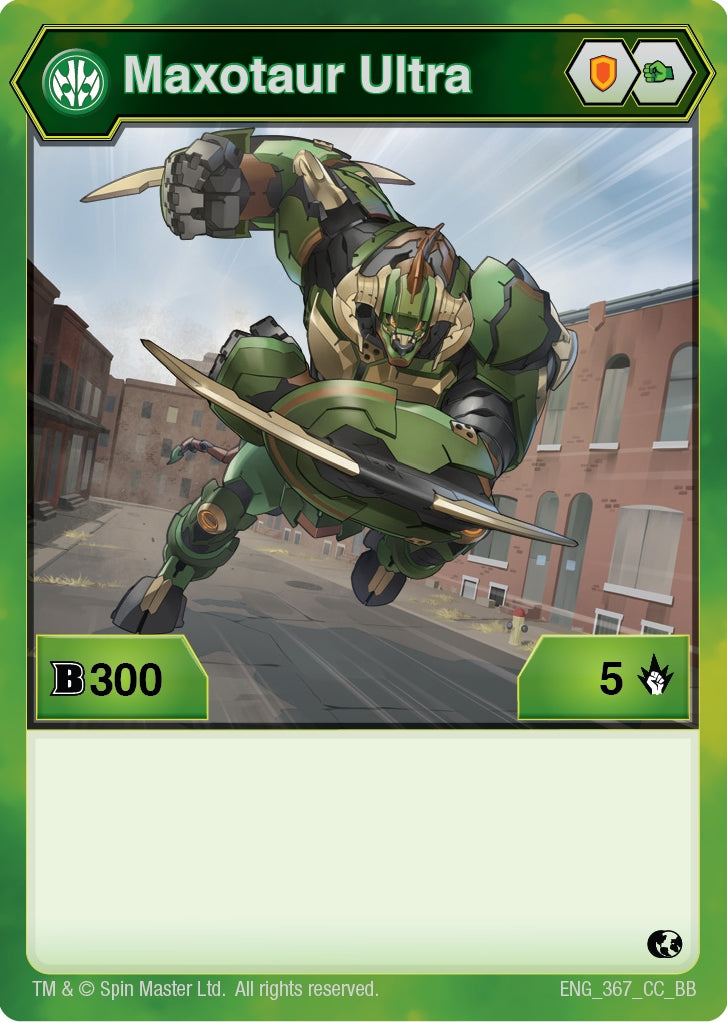 Maxotaur Ultra (367) (367) [BB] - Bakugan TCG Single