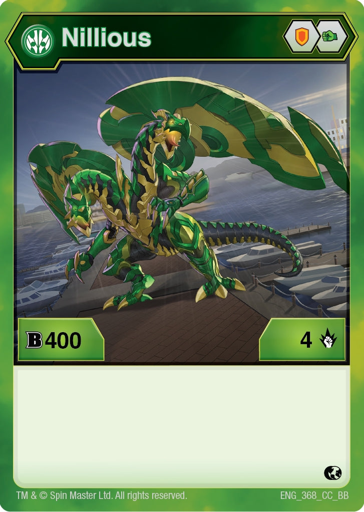 Nillious (368) (368) [BB] - Bakugan TCG Single