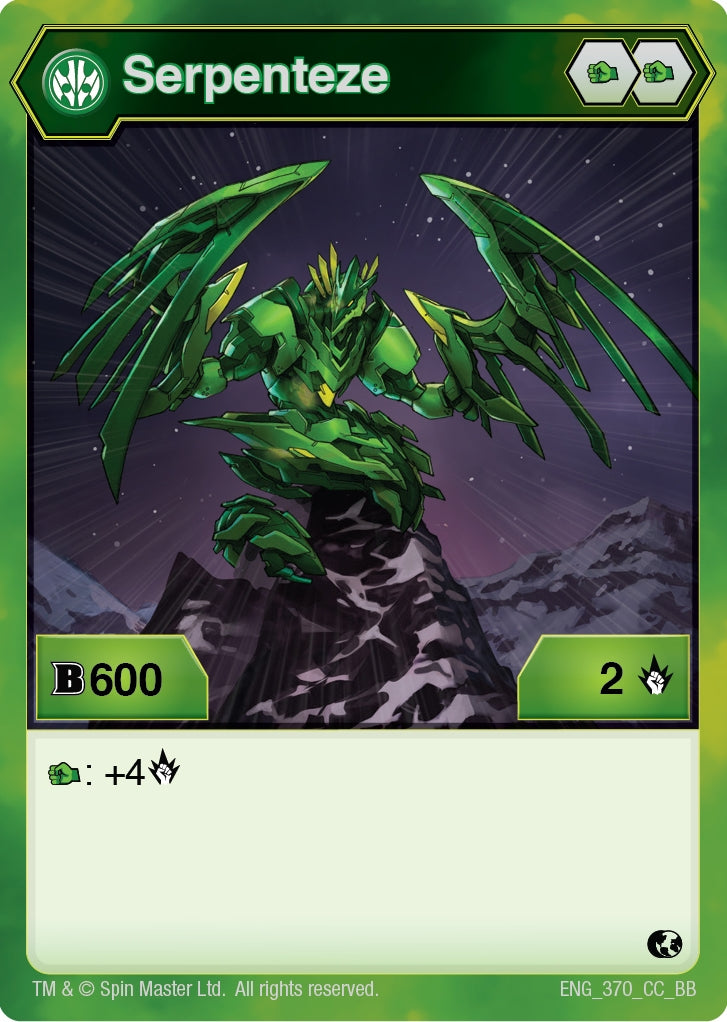 Serpenteze (370) (370) [BB] - Bakugan TCG Single