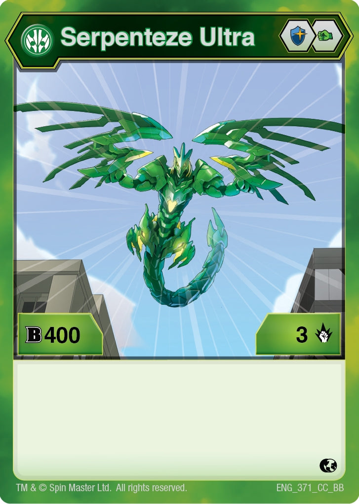 Serpenteze Ultra (371) (371) [BB] - Bakugan TCG Single