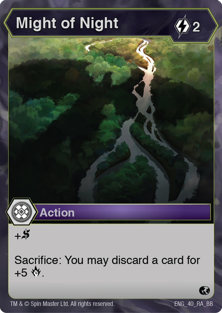 Might of Night (40) [BB] - Bakugan TCG Single