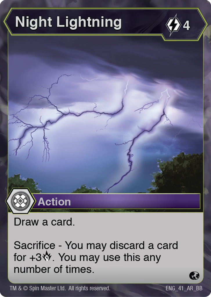 Night Lightning (41) [BB] - Bakugan TCG Single
