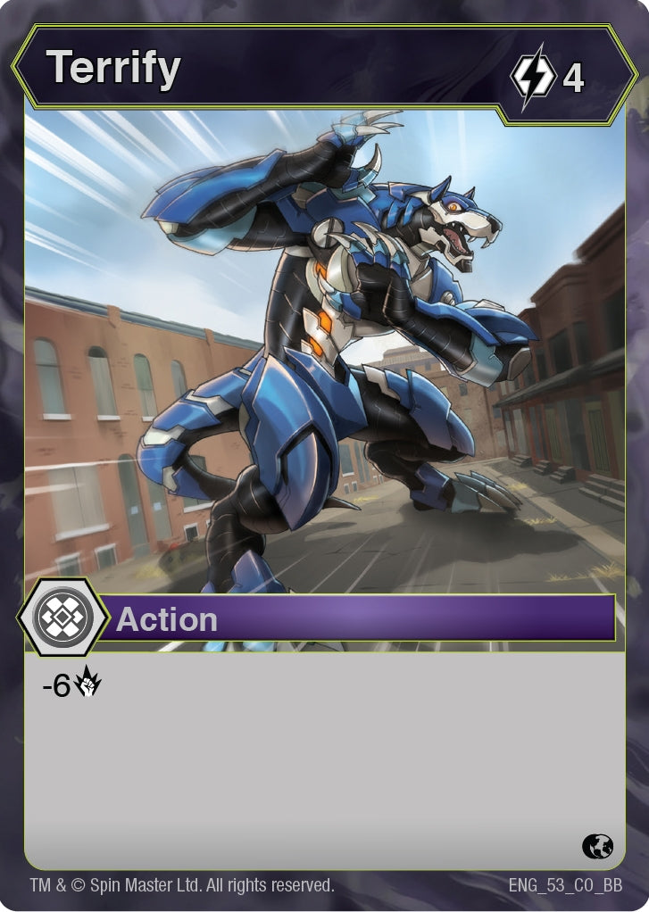Terrify (53) [BB] - Bakugan TCG Single
