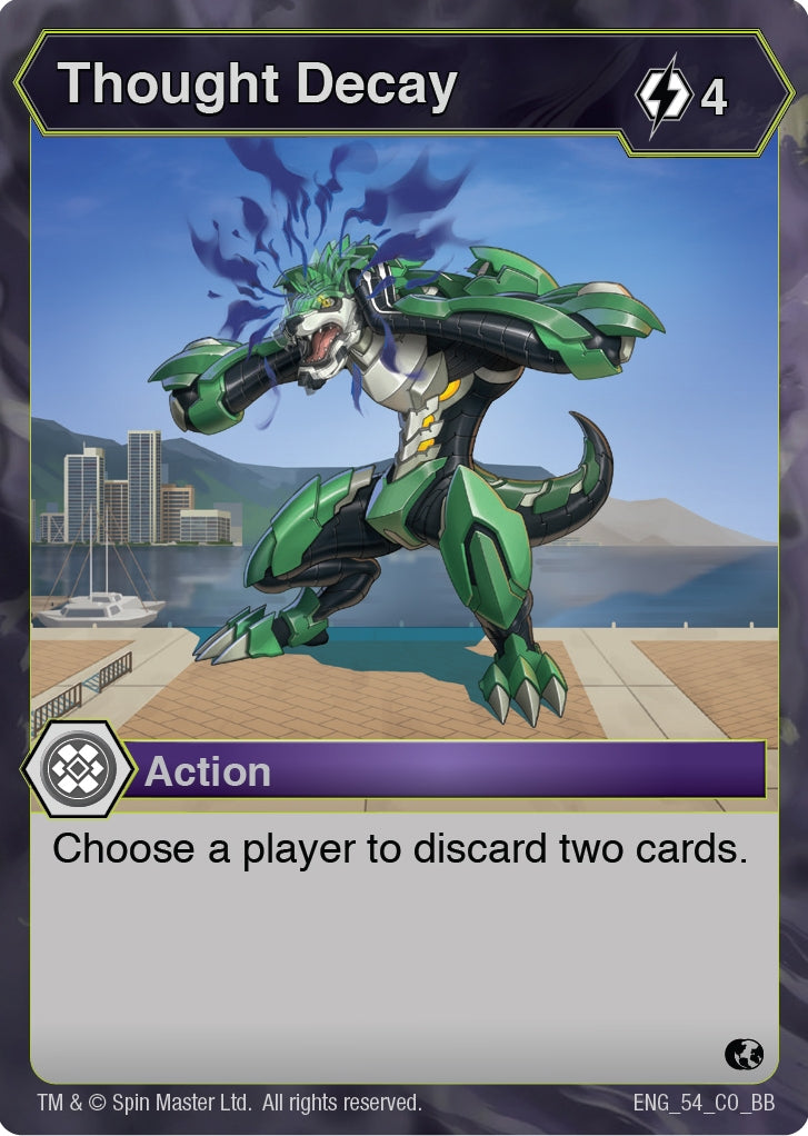 Thought Decay (54) [BB] - Bakugan TCG Single