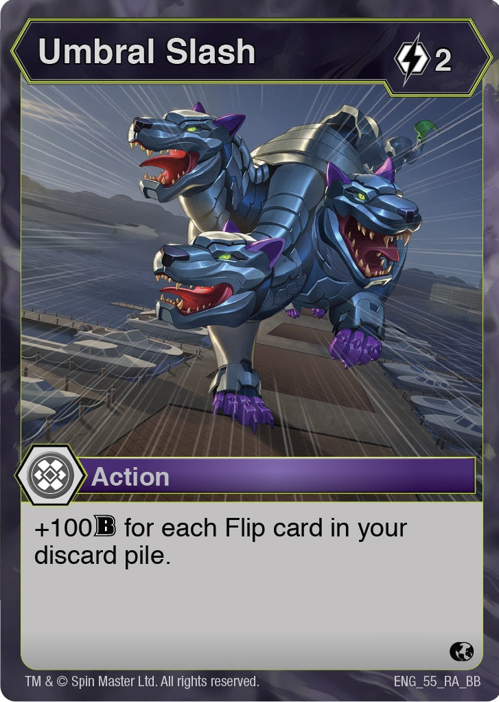 Umbral Slash (55) [BB] - Bakugan TCG Single