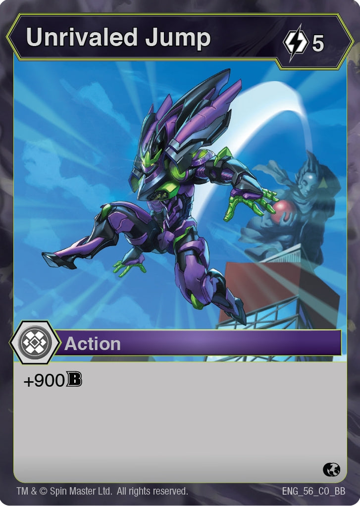 Unrivaled Jump (56) [BB] - Bakugan TCG Single