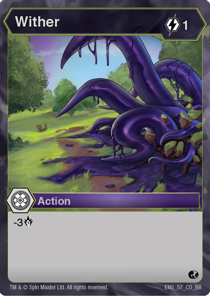 Wither (57) [BB] - Bakugan TCG Single