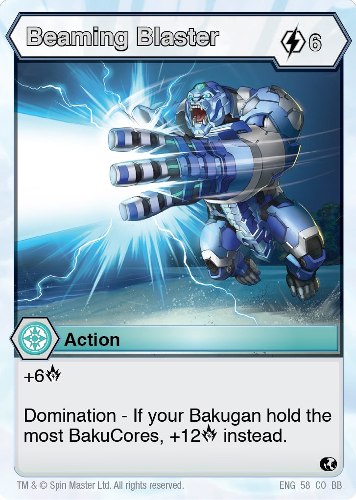 Beaming Blaster (58) [BB] - Bakugan TCG Single