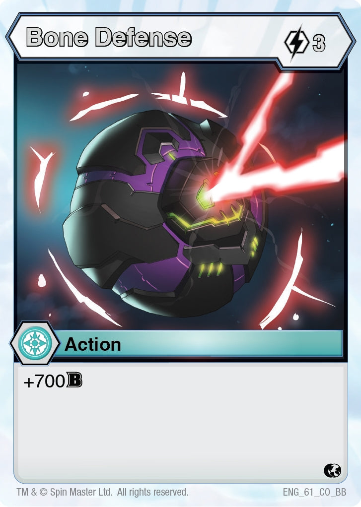 Bone Defense (61) [BB] - Bakugan TCG Single