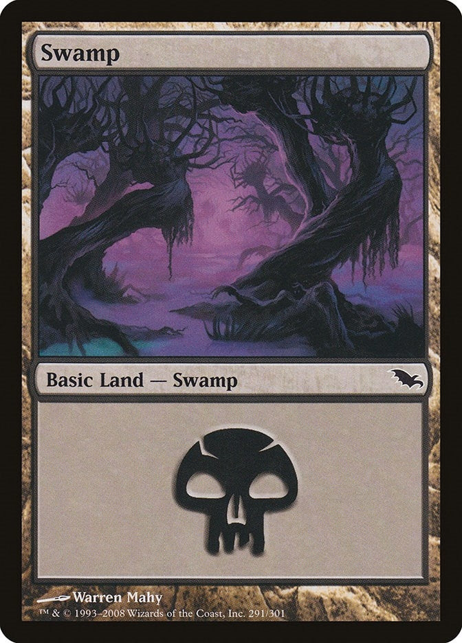 Swamp (291) (291) [SHM] - MTG Single