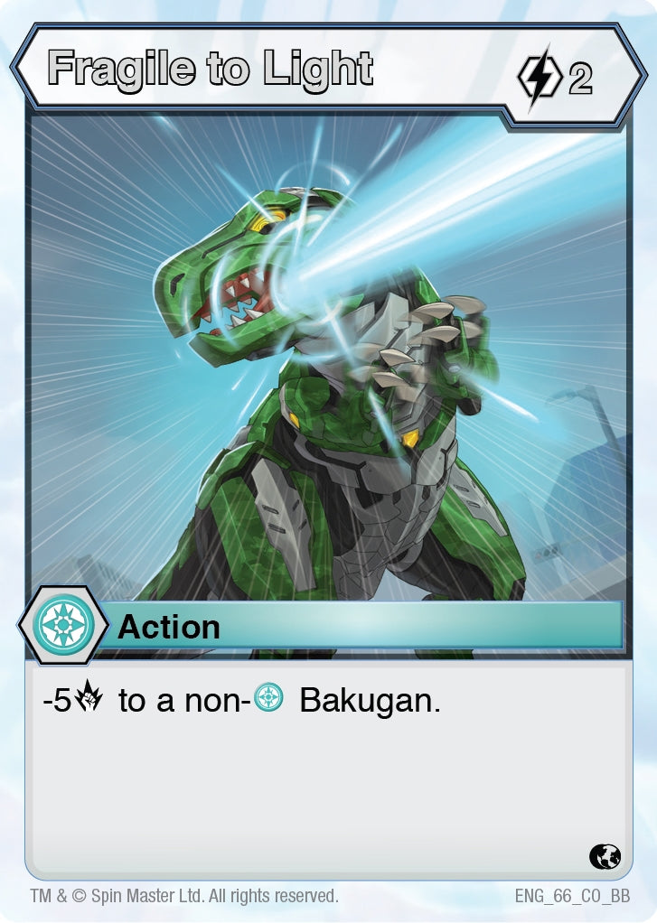 Fragile to Light (66) [BB] - Bakugan TCG Single
