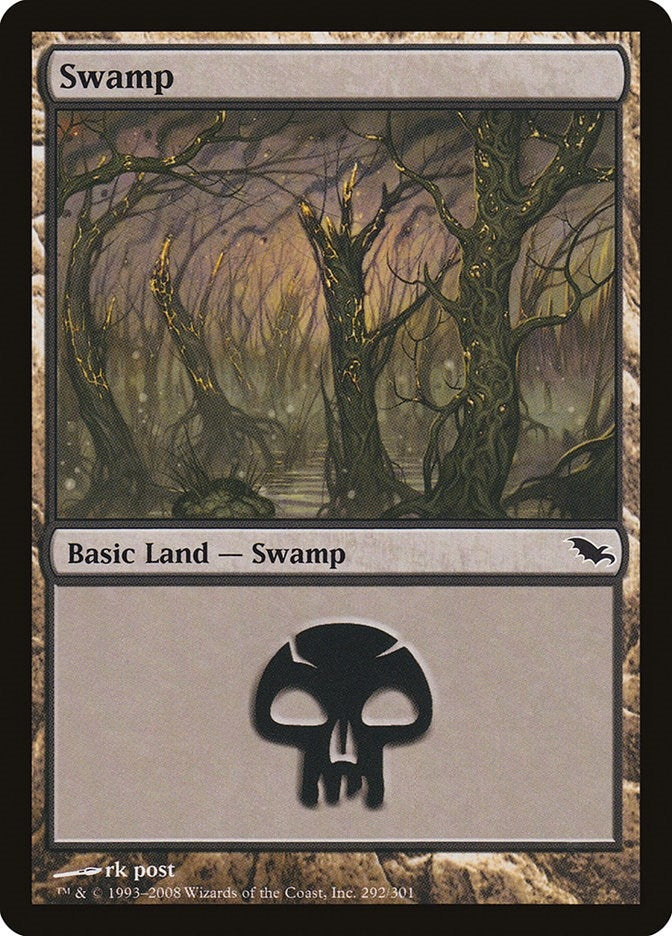 Swamp (292) (292) [SHM] - MTG Single