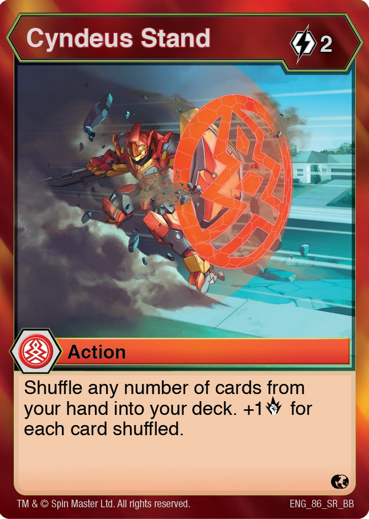 Cyndeus Stand (86) [BB] - Bakugan TCG Single