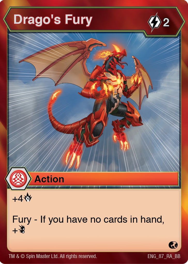 Drago’s Fury (87) [BB] - Bakugan TCG Single
